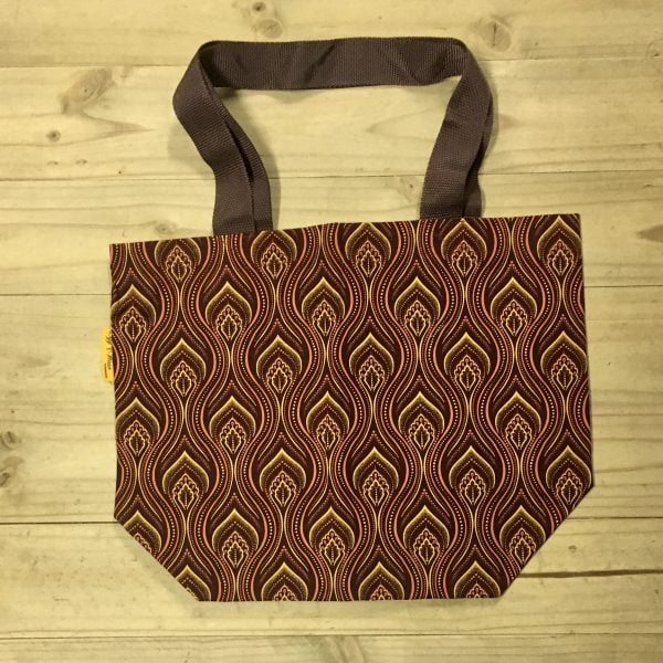 Shopping Bag - Shweshwe Brown