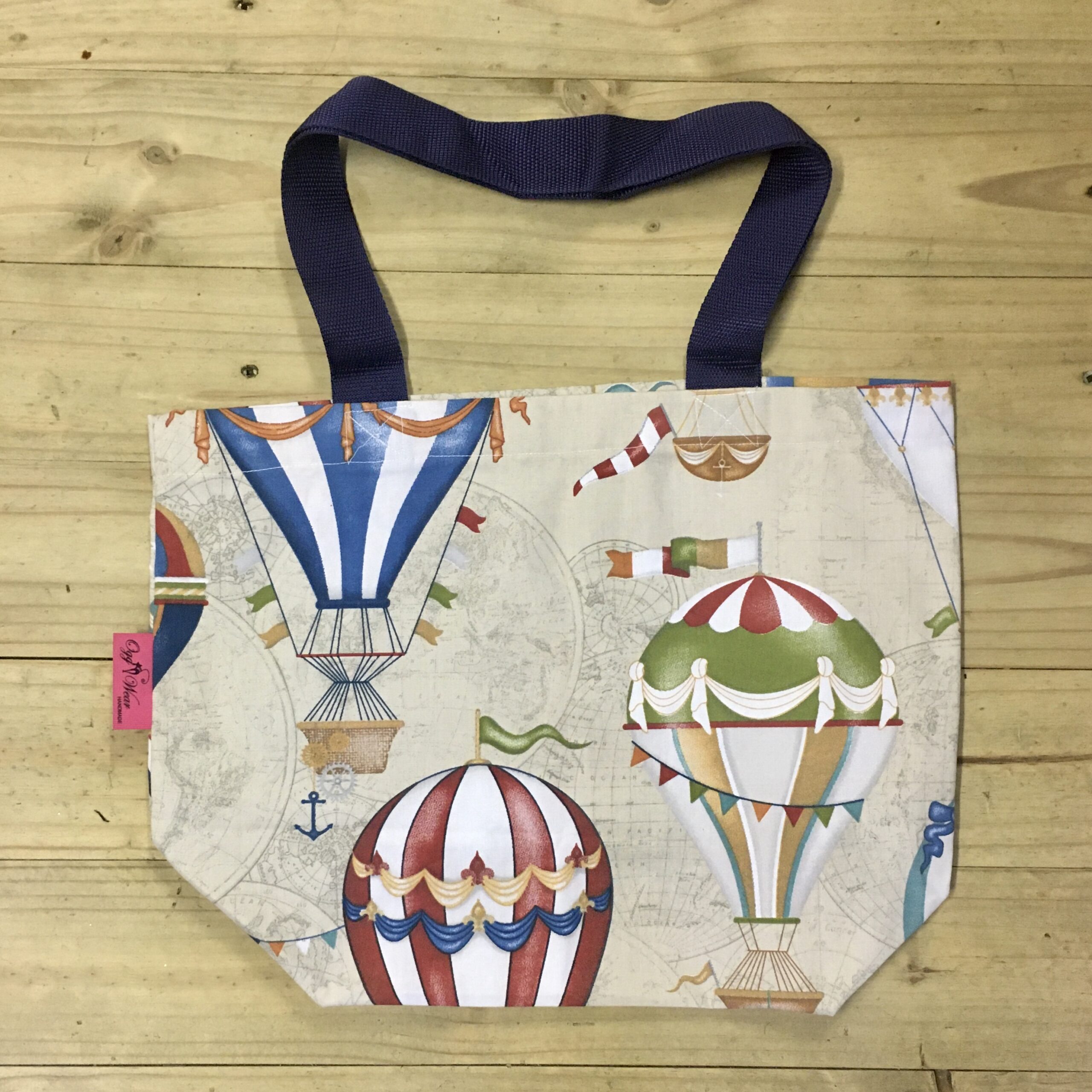 Shopping Bag - Canvas Hot Air Baloon