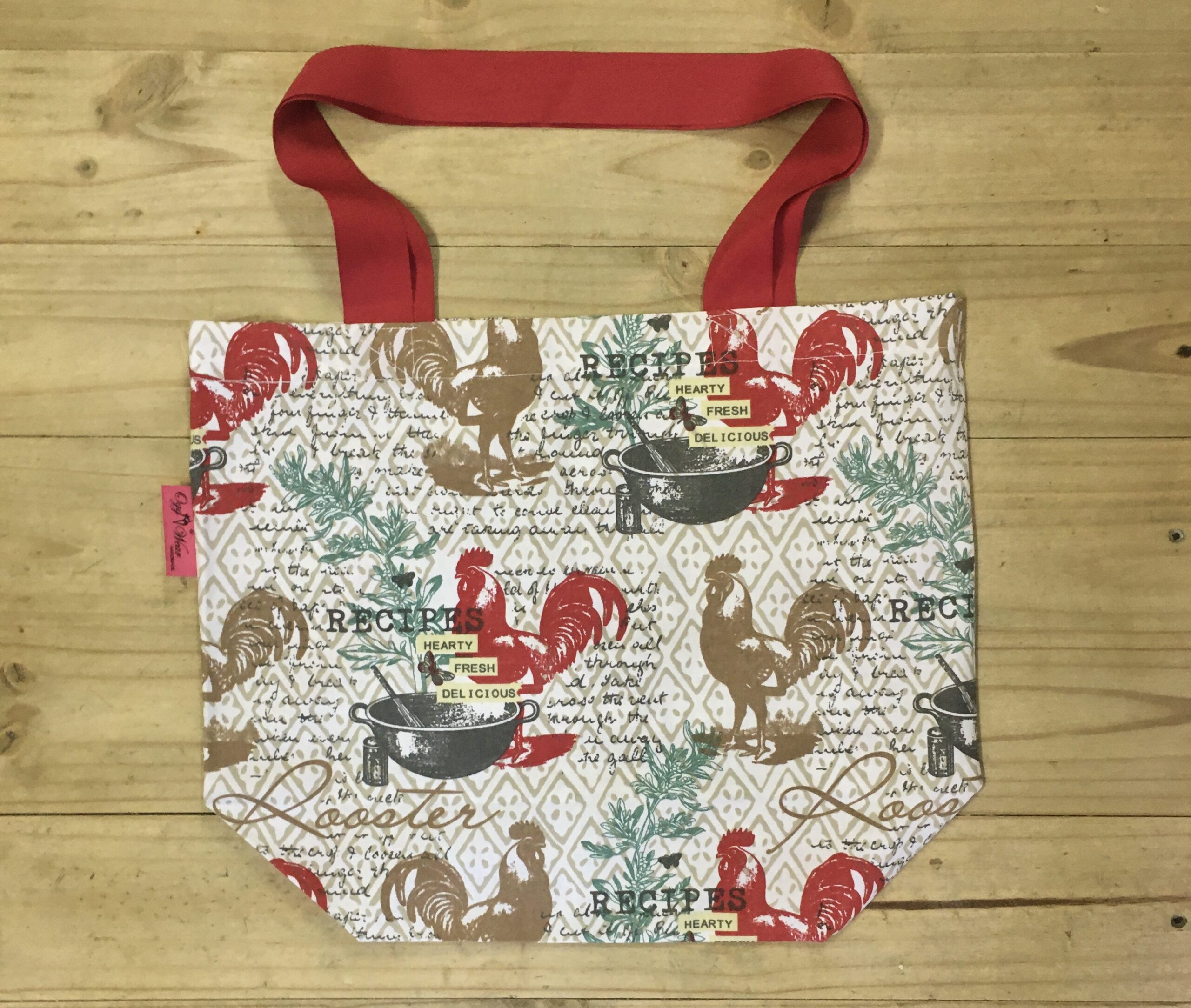 Shopping Bag - Canvas Chicken