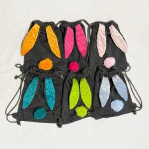 Bunny Backpack - Grey