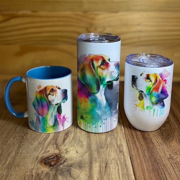 Beagle Mugs and Tumblers