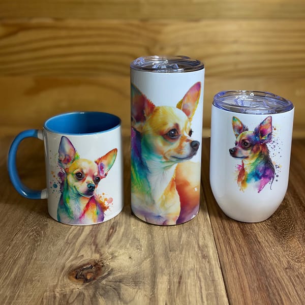 Chihuahua Mugs and Tumblers