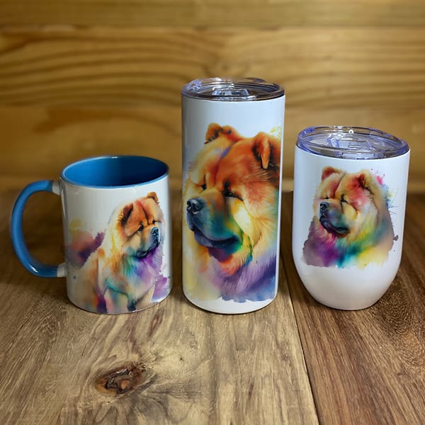 Chow Chow Mugs and Tumblers