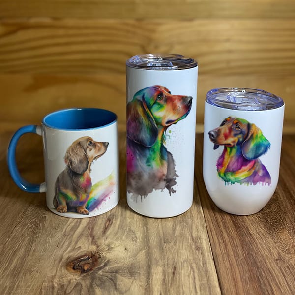 Dachshund Mugs and Tumblers