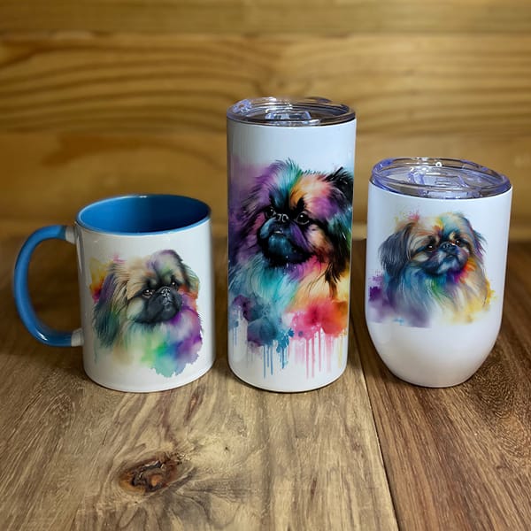 Pekingese Mugs and Tumblers