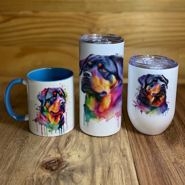 Rottweiler Mugs and Tumblers