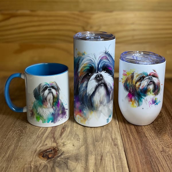 Shih Tzu Mugs and Tumblers
